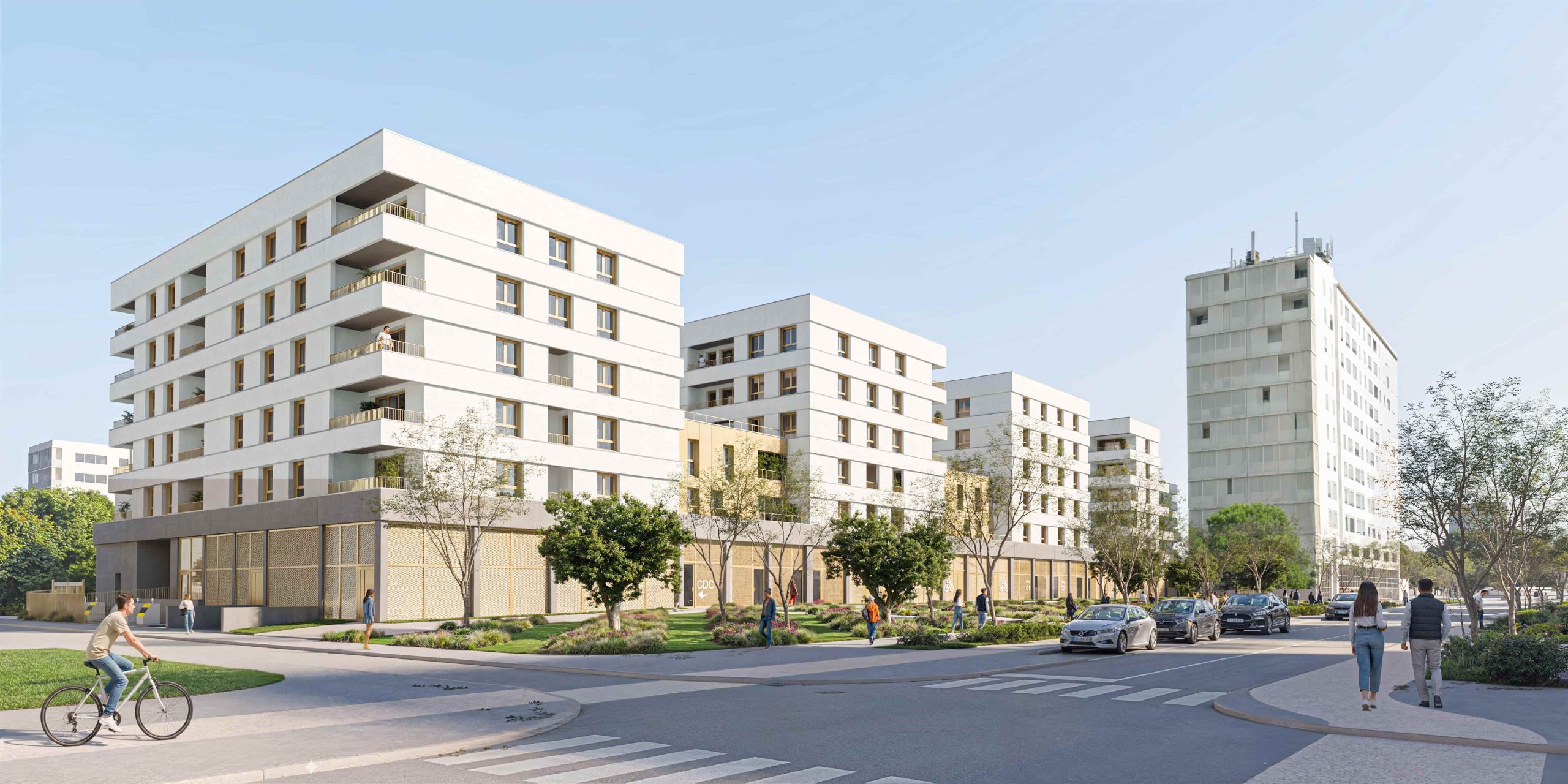 Ilôt Bourget Saouzelong Vue depuis l'avenue Bedouce 1