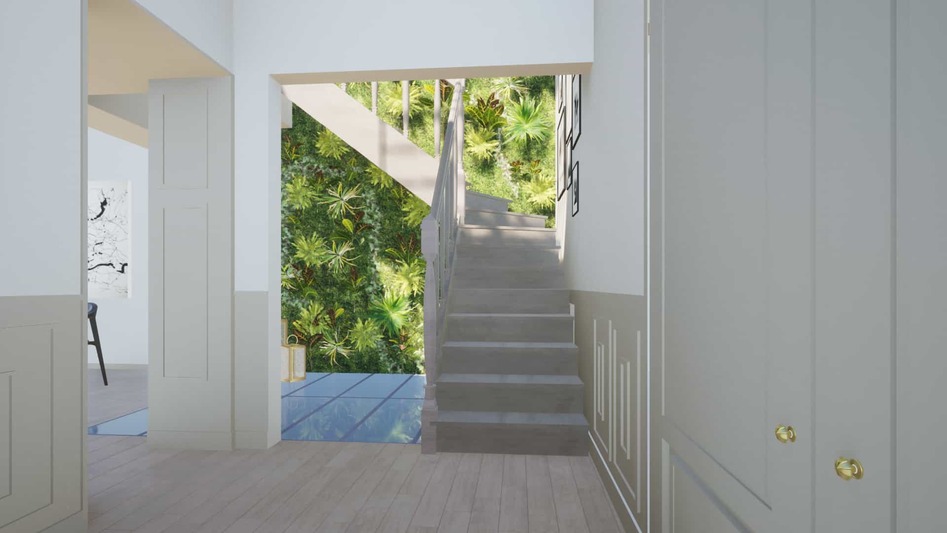 Appartement boulevard Carnot escaliers