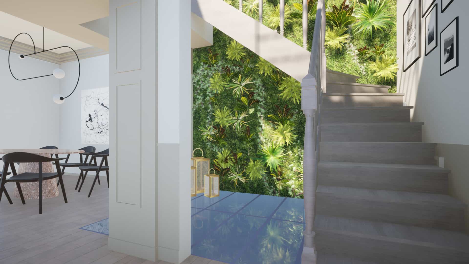 Appartement boulevard Carnot escaliers 2
